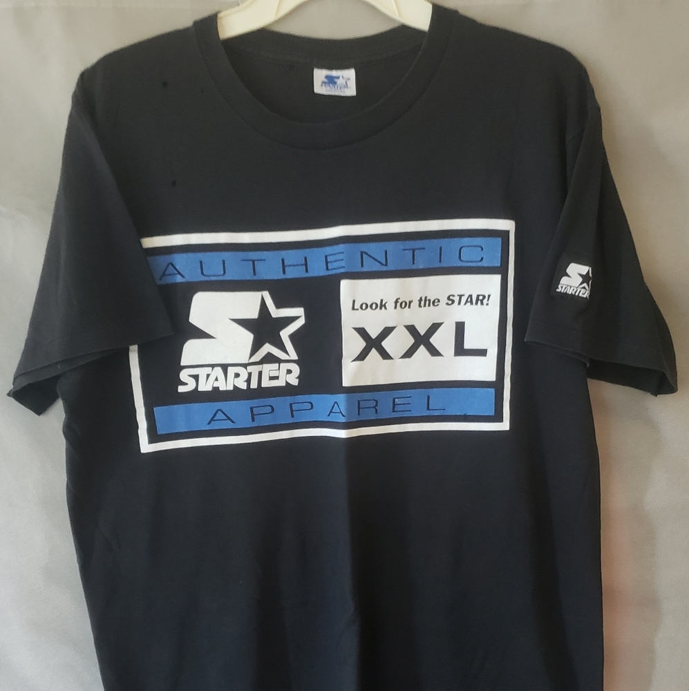 Vintage STARTER size tag LOGO graphic tee shirt